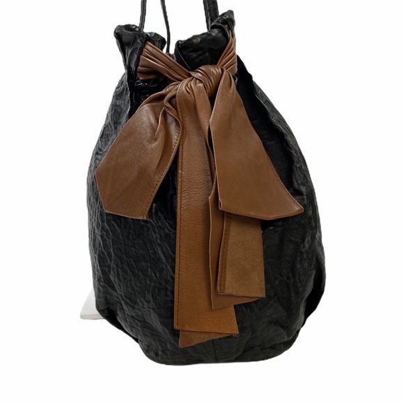 Prada Shoulder Bag Bicolor Side Ribbon - Picture 5 of 15